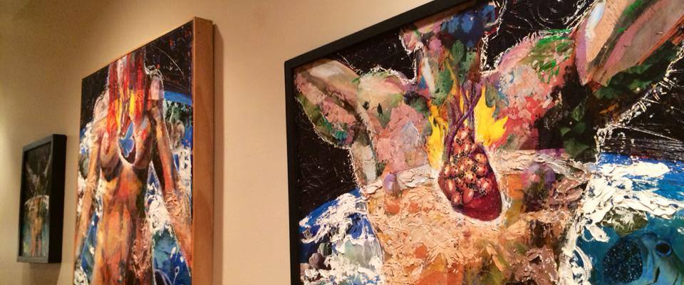Sandy Parsons art show "Tree of Life"